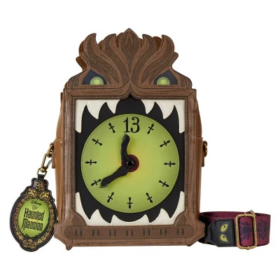 Loungefly - Disney Loungefly Sac A Main Haunted Mansion Clock -www.lsj-collector.fr