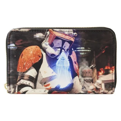 Loungefly - SW Star Wars Loungefly Portefeuille Revenge Of The Sith Scene Portefeuille -