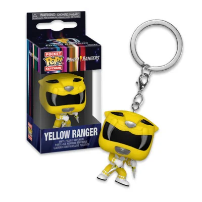 Funko - Power Rangers 30Th Pocket Pop Yellow Ranger - arrivage août 2024 -www.lsj-collector.fr