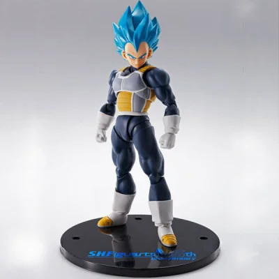 TAMASHII NATIONS - DBZ Super SH Figuarts Super Saiyan God Super Saiyan Vegeta 14cm - arrivage septembre 2024 -