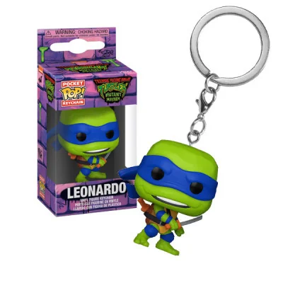 Funko - TMNT Tortues Ninja Mutant Mayhem Pocket Pop Leonardo -