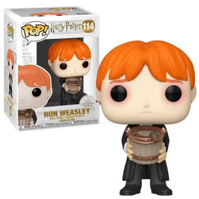 Funko - Harry Potter Pop Ron Puking Slugs With Bucket - arrivage août 2024 -