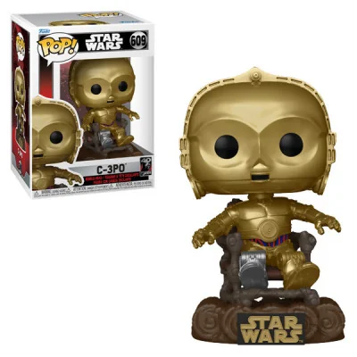 Funko - SW Star Wars Pop Return Of The Jedi 40Th C3P0 In Chair - arrivage août 2024 -