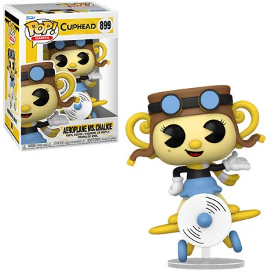 Funko - Cuphead Pop S3 Aeroplane Chalice - arrivage août 2024 -