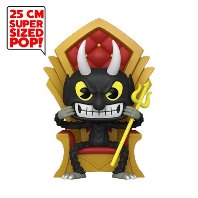 Funko - Cuphead Pop S3 Devil In Chair 25cm - arrivage août 2024 -