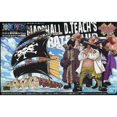 Bandai Hobby - One Piece Maquette Grand Ship Collection 011 Marshall D. Teach's Ship 15cm - arrivage septembre 2024 -