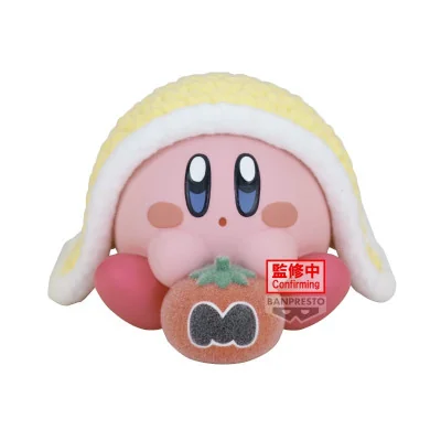 Banpresto - Kirby Fluffy Puffy Mine Break Time Kirby Peach 4cm W123 - arrivage mai 2025 -www.lsj-collector.fr