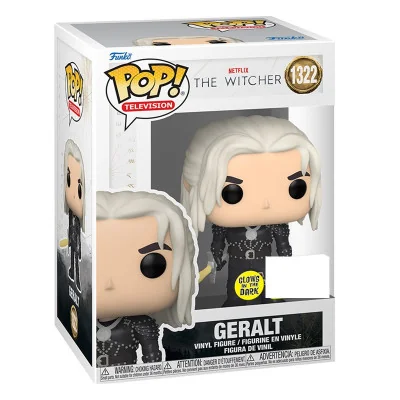 Funko - The Witcher Pop S2 Gerald With Sword Glow in the Dark Exclu - arrivage septembre 2024 -