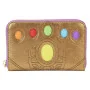 Loungefly - Marvel Loungefly Portefeuille Shine Thanos Gauntlet -