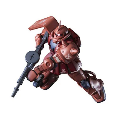 Bandai Hobby - Gundam Gunpla HG 1/144 024 MS-06S Zaku II Char Aznable's Mobile Suit Red Comet Ver -www.lsj-collector.fr