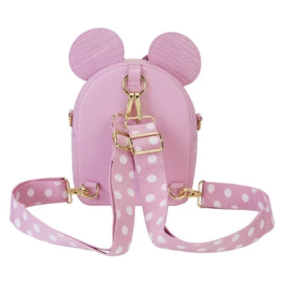 Loungefly - Disney Loungefly Sac A Main Convertible Minnie Straw -