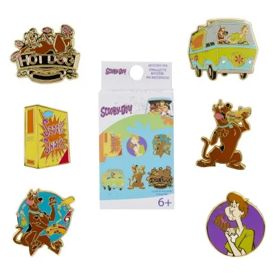 Loungefly - Scooby Doo Loungefly Mystery Box Pins Munchies Asst 12pcs -www.lsj-collector.fr