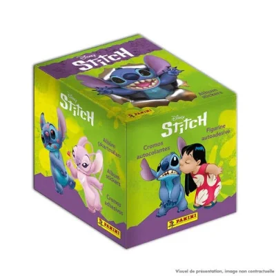 Panini - Disney Stitch boite de 36 pochettes 180 Stickers -www.lsj-collector.fr