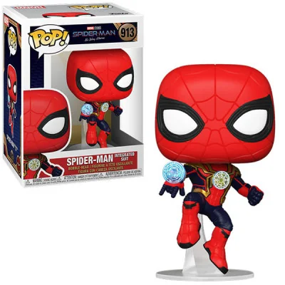 Funko - Marvel Pop Spider-Man No Way Home Spider-Man Integrated Suit -www.lsj-collector.fr