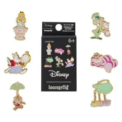 Loungefly - Disney Loungefly Pins Mystery Box Pins Alice In Wonderland Unbirthday -