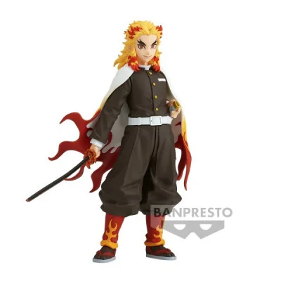 Banpresto - Demon Slayer Kimetsu No Yaiba Figure Vol 43 Kyojuro Rengoku 17cm w108 -www.lsj-collector.fr