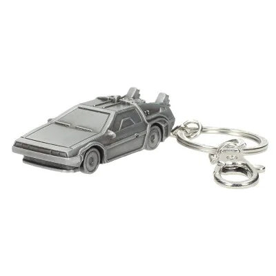 SD toys - Retour Vers Le Futur Porte Cle Metal Delorean 3D -