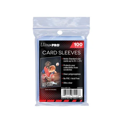 ULTRAPRO - Ultrapro Sleeve Protection Souple 6,5X9Cm -www.lsj-collector.fr