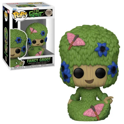 Funko - Marvel Pop I Am Groot Groot Marie Hair -