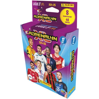 Panini - Foot Panini Adrenalyn Ligue 1 Mcdo 24-25 Super Pack 8 Booster - arrivage septembre 2024 -www.lsj-collector.fr