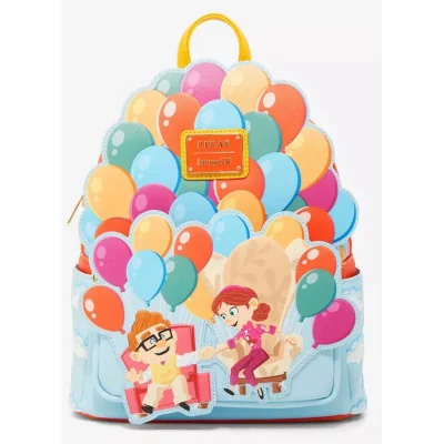 Loungefly Disney Pixar Up La haut Carl et Ellie ballons - Mini sac à dos - Import Octobre