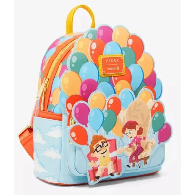 Loungefly Disney Pixar Up La haut Carl et Ellie ballons - Mini sac à dos - Import Octobre