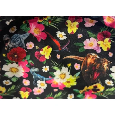 Loungefly Jurassic Park sequin pink floral - Sac a dos - Import Octobre