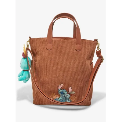 Loungefly Disney Lilo et Stitch velour côtelé - Tote bag sac à main - Import Novembre