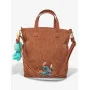 Loungefly Disney Lilo & Stitch Corduroy Stitch & Scrump Tote Bag - Préco Décembre 2024