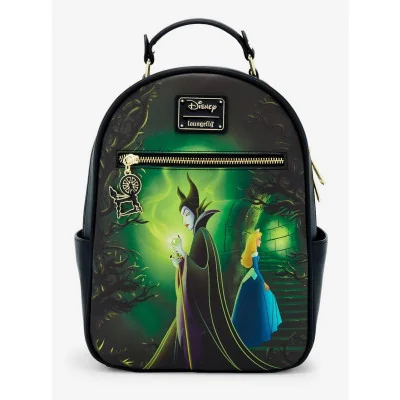 Loungefly Disney La Belle au bois dormant Aurora et Maléfique - Mini sac à dos - import novembre