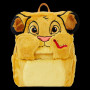 Loungefly Disney Roi Lion Simba plush cosplay - Mini sac a dos - Import Octobre