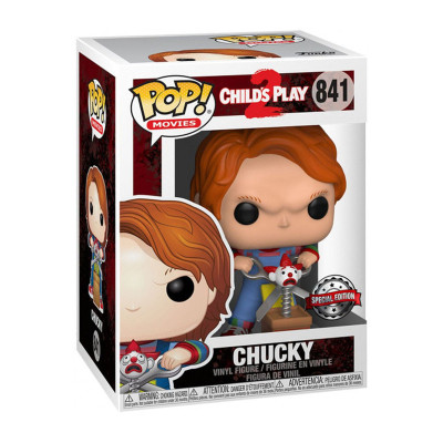 Funko - Chucky Pop Chucky Clown Box & Giant Scissors Exclu - arrivage octobre 2024 -www.lsj-collector.fr