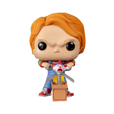 Funko - Chucky Pop Chucky Clown Box & Giant Scissors Exclu - arrivage octobre 2024 -