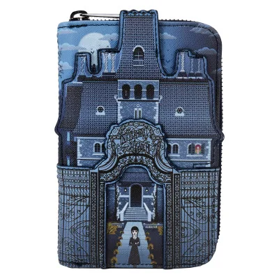 Loungefly Mercredi Nevermore castle - portefeuille - précommande octobre