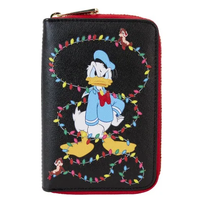 Disney Loungefly Portefeuille Donald Wrapped In Lights - arrivage octobre 2024