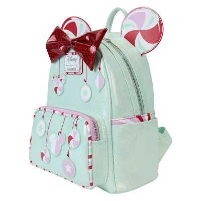 Loungefly Minnie Holiday Peppermint Ornaments - sac à dos - précommande octobre