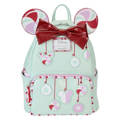 Loungefly Minnie Holiday Peppermint Ornaments - sac à dos - précommande octobre