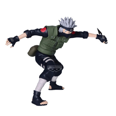 Banpresto - Naruto Shippuden Vibration Stars Hatake Kakashi 13cm W124 - arrivage juin 2025 -