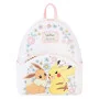 Loungefly Pokemon Pikachu et Evoli floral - Sac a dos - Import Novembre