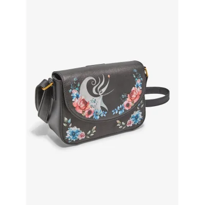 Loungefly l'etrange noel de monsieur jack nbx Zero floral - sac a main - import Décembre