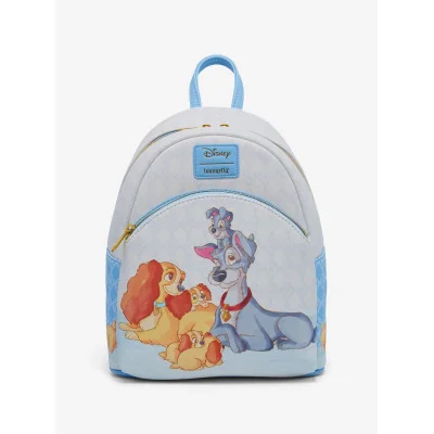 Loungefly Disney Lady And The Tramp Puppies Sac à dos - Préco Décembre 2024