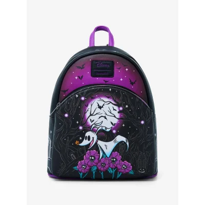 Loungefly L'étrange noël de Monsieur Jack Zero Moon Doodle - sac à dos - import novembre