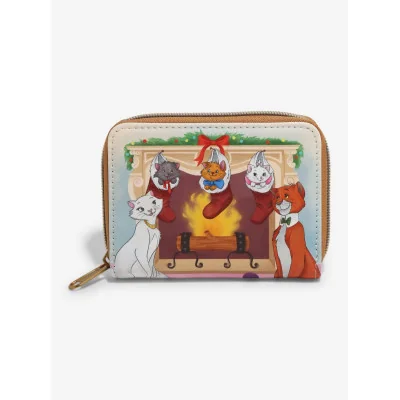 Loungefly Disney Aristocats Fireplace Mini Zipper Wallet - Préco Décembre 2024