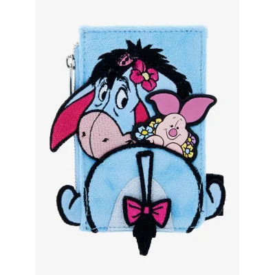 Loungefly Disney Winnie the Pooh Eeyore Faux Fur Cardholder - Préco Décembre 2024