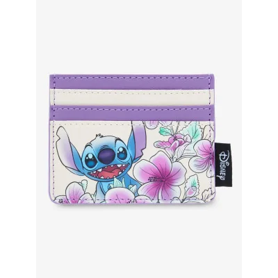 Loungefly Disney Lilo & Stitch Hibiscus Flowers Cardholder - Préco Décembre 2024