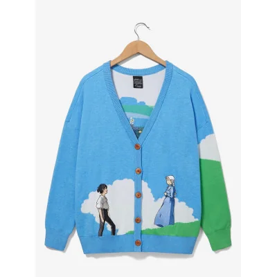 Studio Ghibli Howl's Moving Castle Howl et Sophie gilet - Taille 3XL - Import Novembre