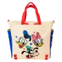 Loungefly disney loungefly mini sac a dos convertible mickey and friends - mini sac a dos