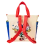 Loungefly disney loungefly mini sac a dos convertible mickey and friends - mini sac a dos