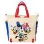 Loungefly disney loungefly mini sac a dos convertible mickey and friends - mini sac a dos