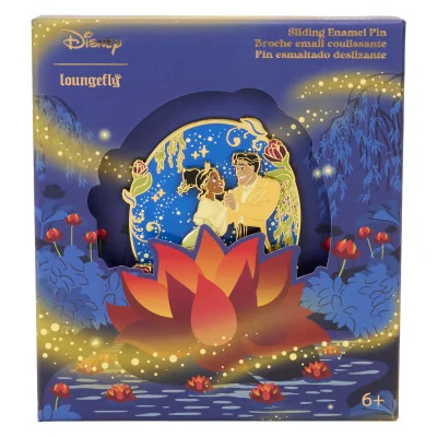 Disney Loungefly Collector Box Pins Princess And The Frog 15Th Anniv - arrivage novembre 2024